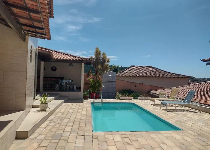 Casa Com Piscina Com Linda Vista Panoramica